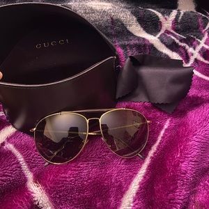 Vintage Gucci Aviator Sunglasses